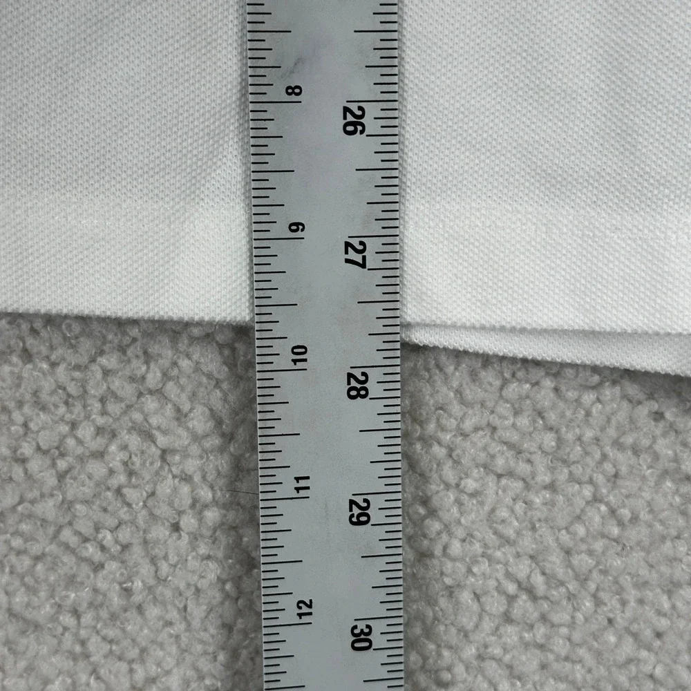 Ralph‎ Lauren Lauren Active Polo Shirt Women 1X White Preppy Sporty